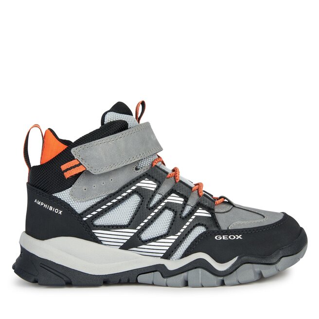 

Вьетнамки Geox J Montrack Boy B Abx J26HBC 0FUME C0036 M Grey/Orange, серый