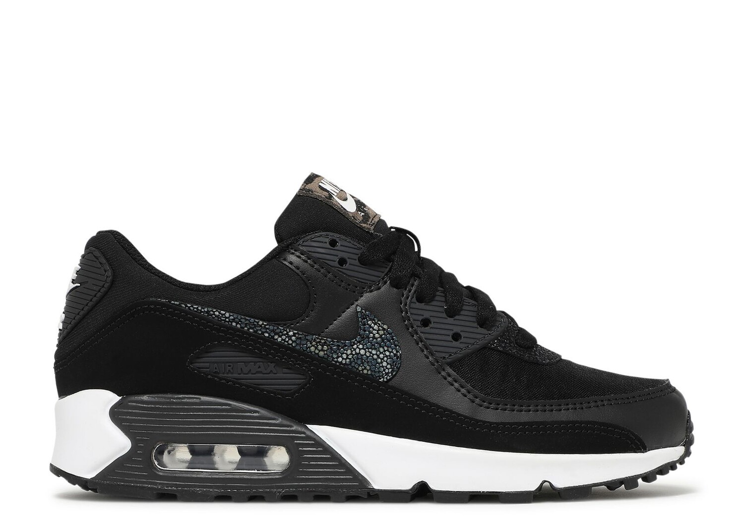 

Кроссовки Nike Wmns Air Max 90 Se 'Black Safari', черный