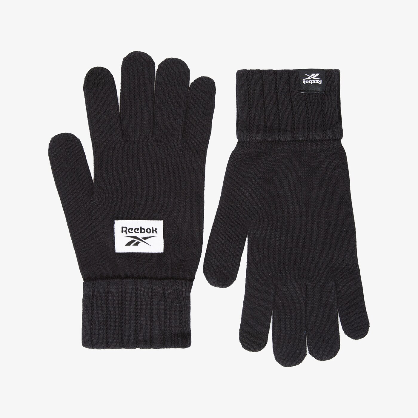 Перчатки Reebok трикотажные, черный перчатки трикотажные свс nl13nt