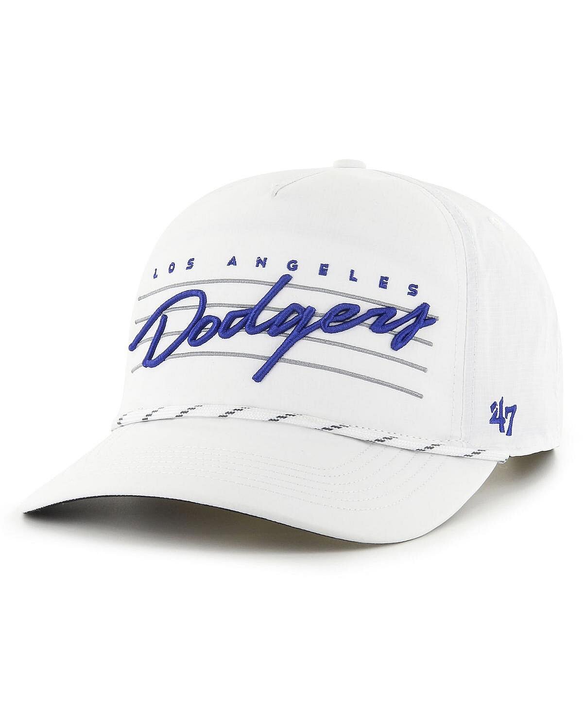

Мужская белая кепка Los Angeles Dodgers Downburst Hitch Snapback '47 Brand