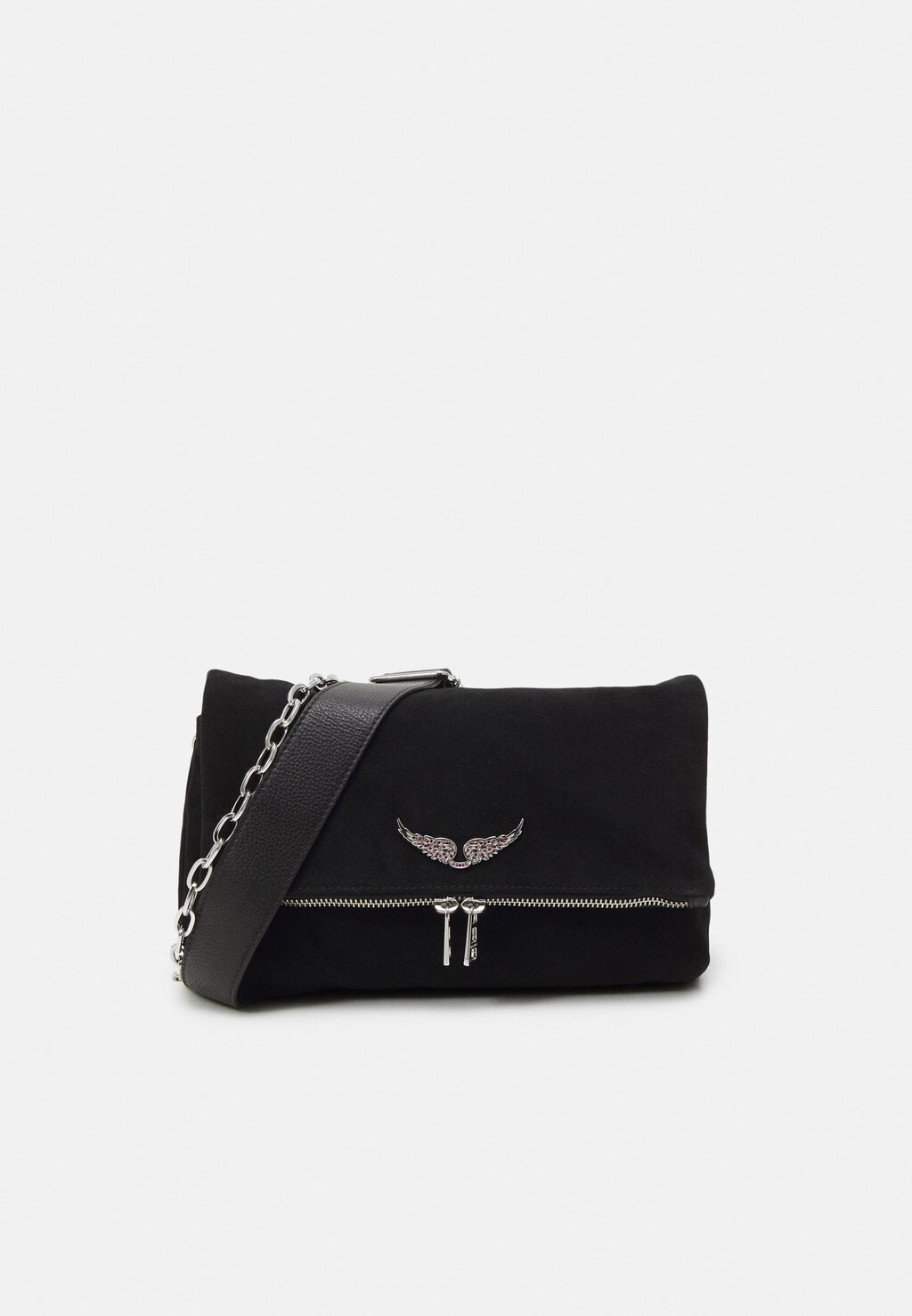 

Сумочка Rocky Suede Party Zadig & Voltaire, цвет noir