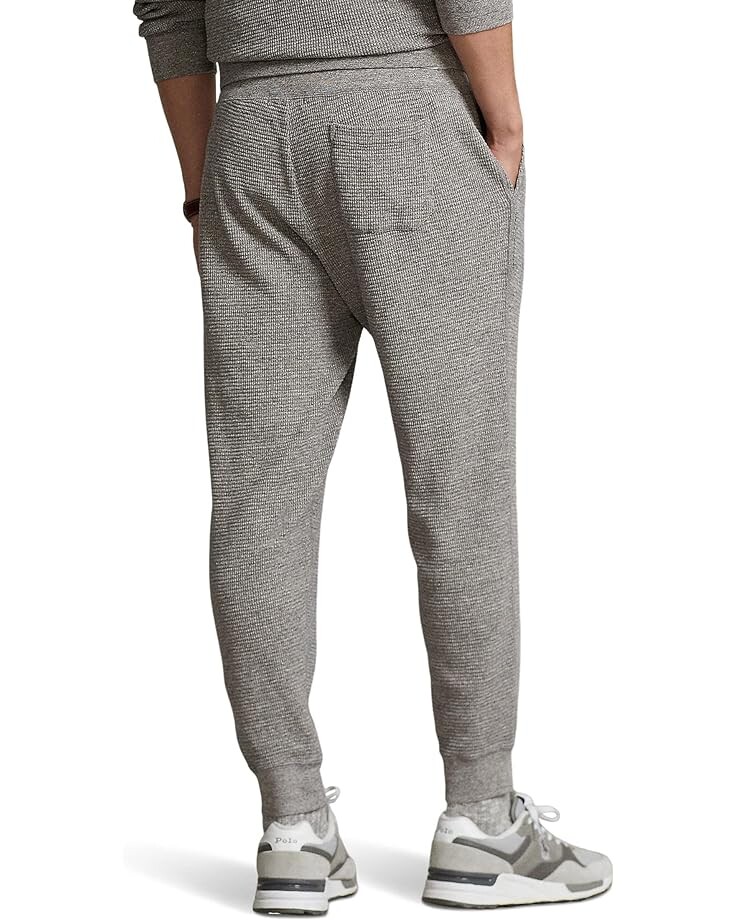 

Брюки Polo Ralph Lauren Waffle-Knit Jogger Pants, цвет Dark Vintage Heather