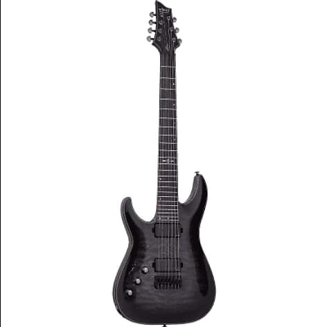 

Электрогитара Schecter Hellraiser Hybrid C-7 Left-handed, Trans Black Burst, 7-string