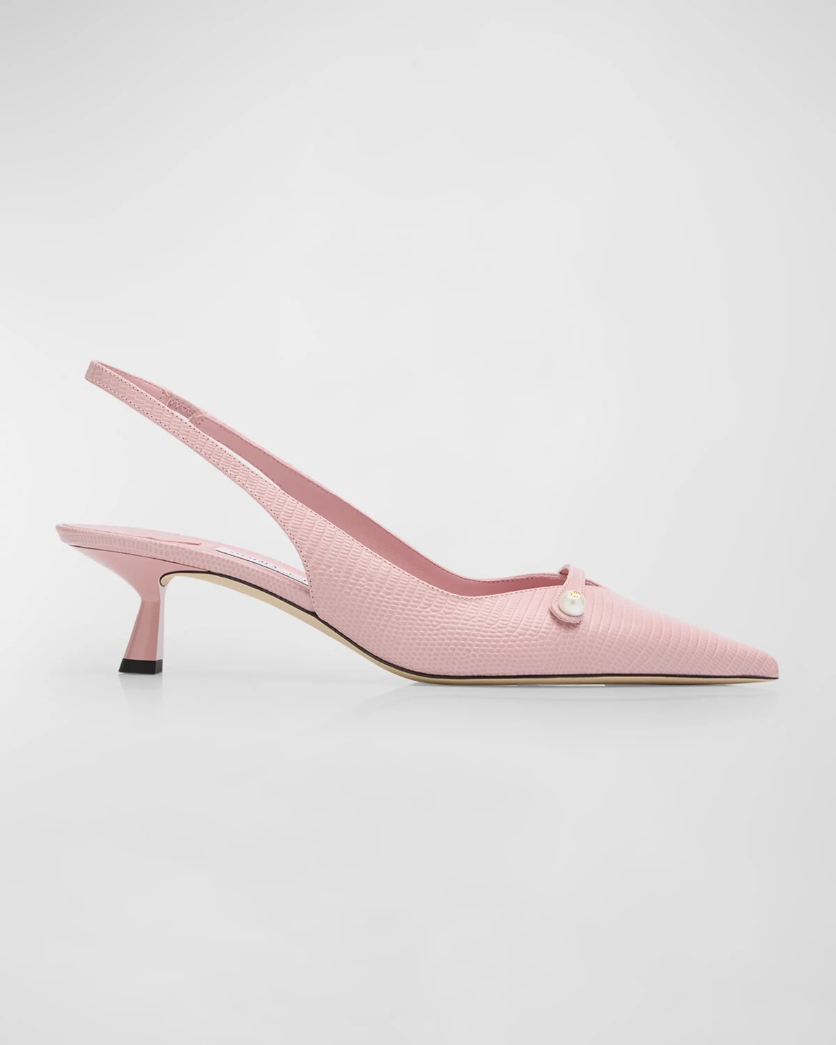

Туфли Amita с ремешком на пятке и жемчужным ремешком Jimmy Choo, цвет Rose