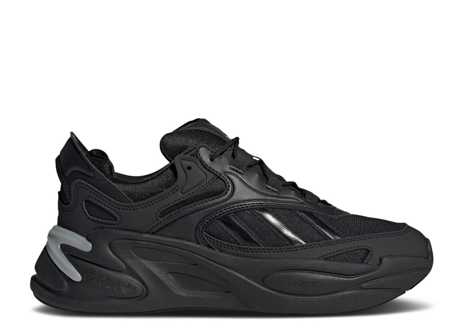 

Кроссовки adidas Ozmorph 'Black Silver Metallic', черный