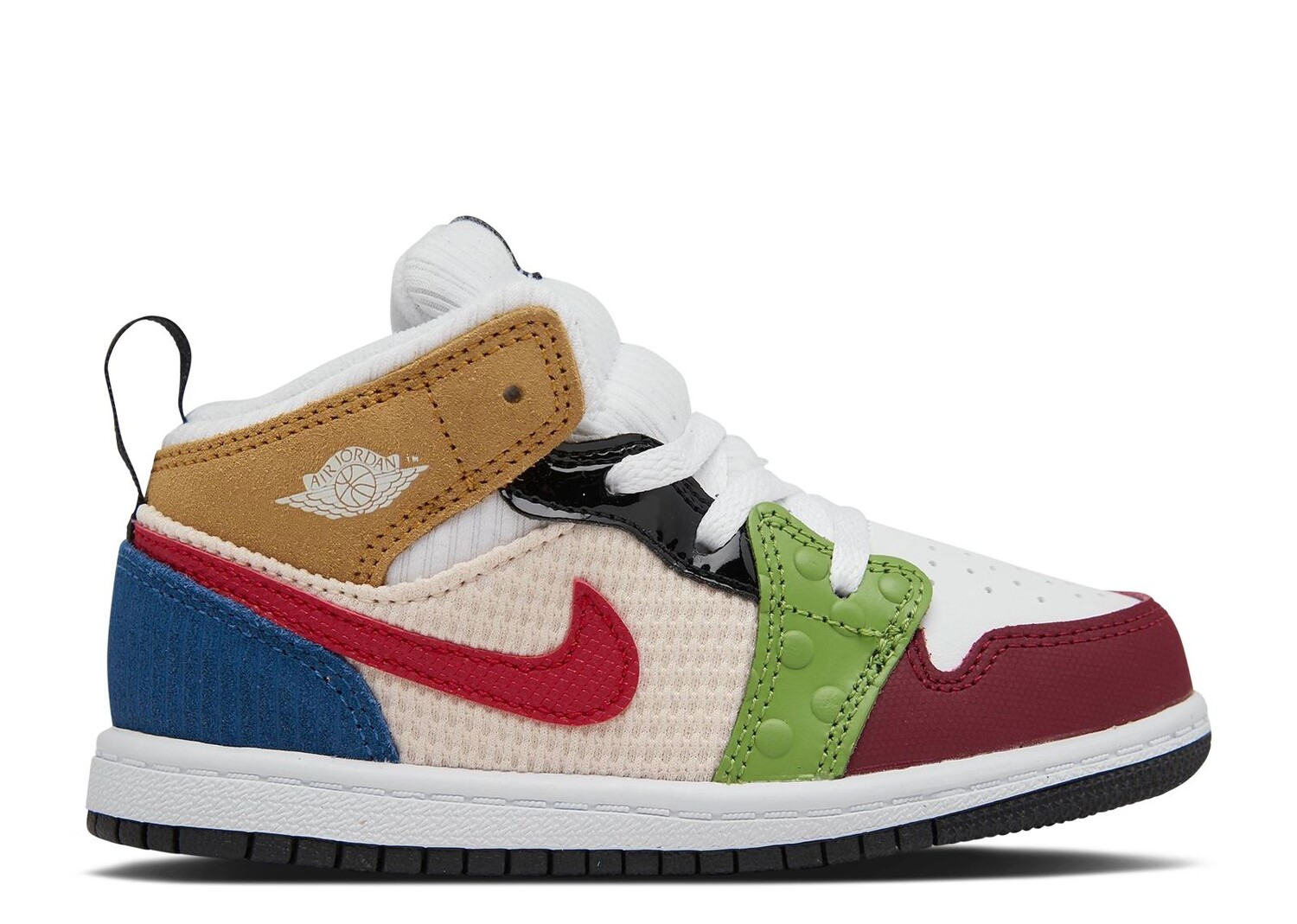 

Кроссовки Air Jordan Air Jordan 1 Mid Se Td 'Messy Room', разноцветный