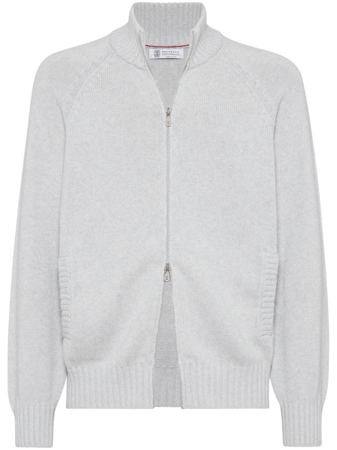 

Brunello Cucinelli кардиган на молнии, нейтральный цвет