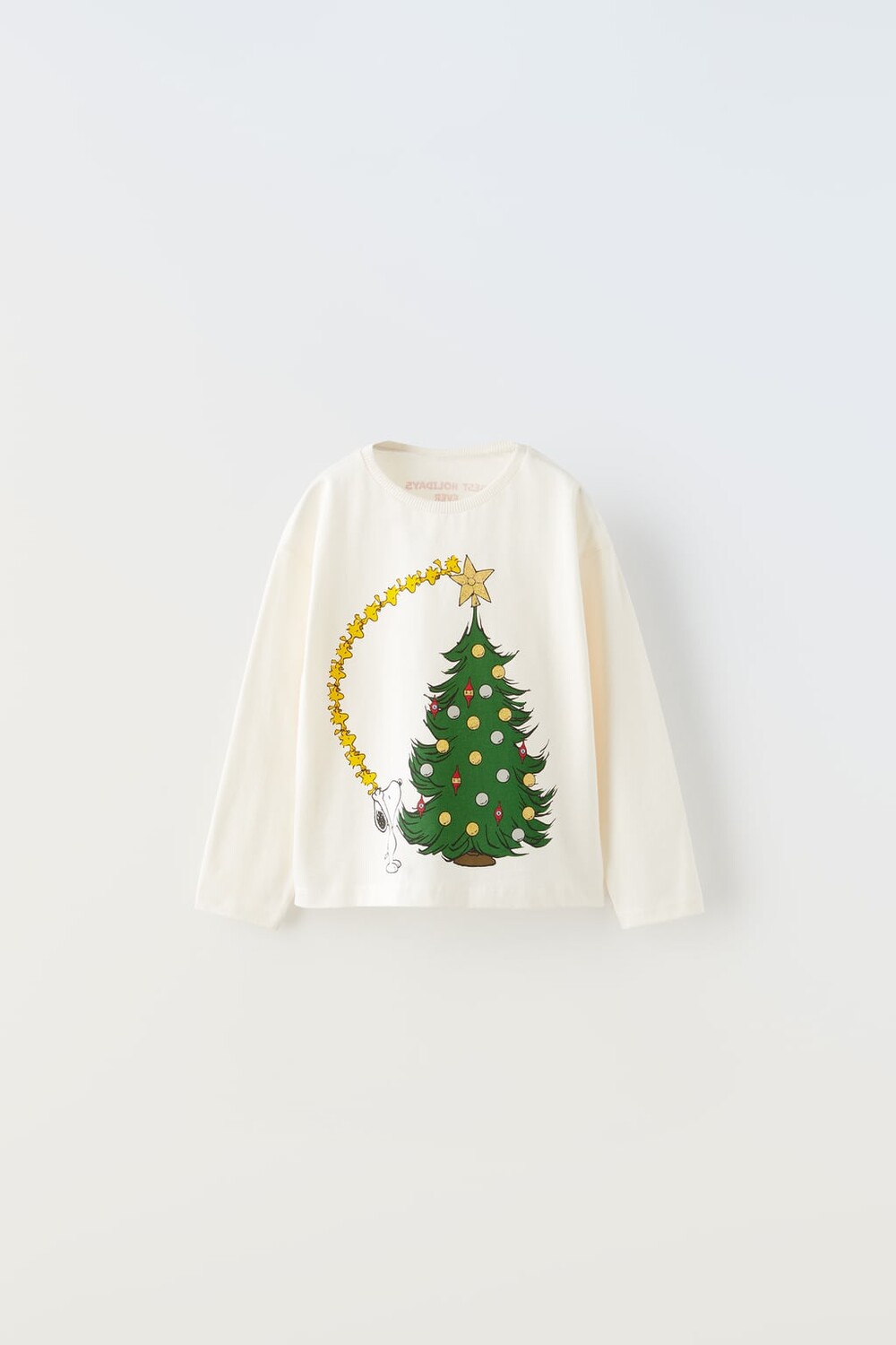 

Футболка snoopy peanuts ZARA, белый