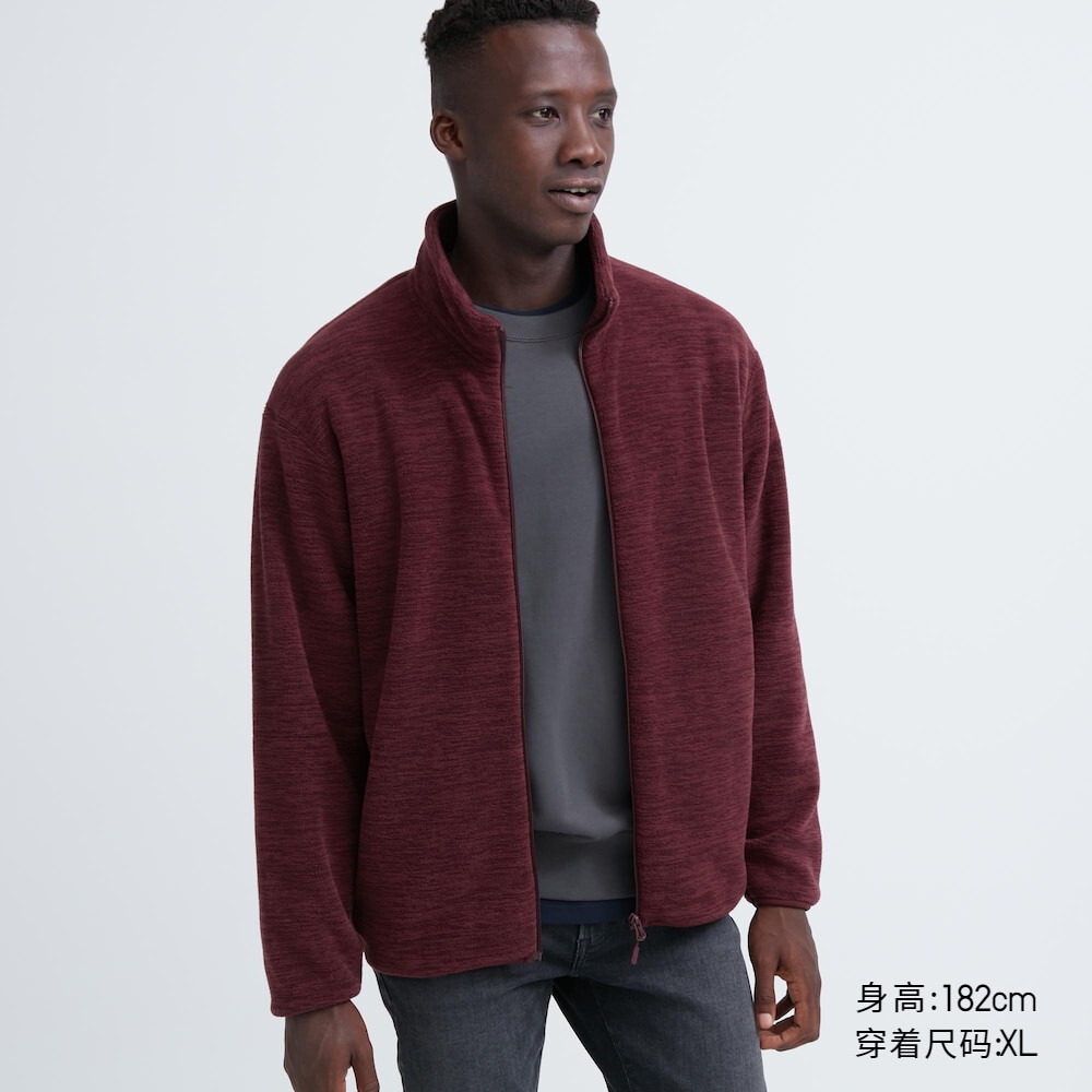 

Мужская и женская флисовая куртка Uniqlo на молнии, толстовка с длинными рукавами, флисовая куртка