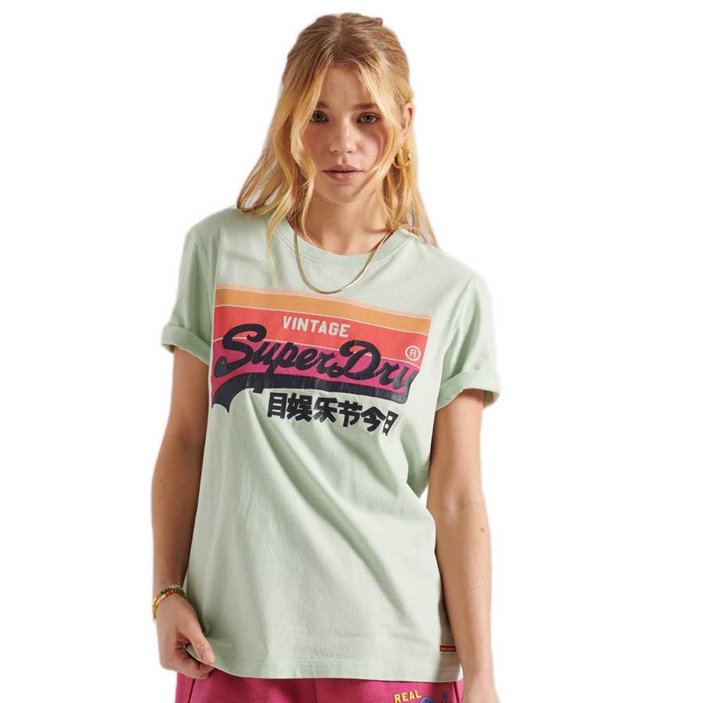 

Футболка Superdry Vintage Logo Cali, зеленый