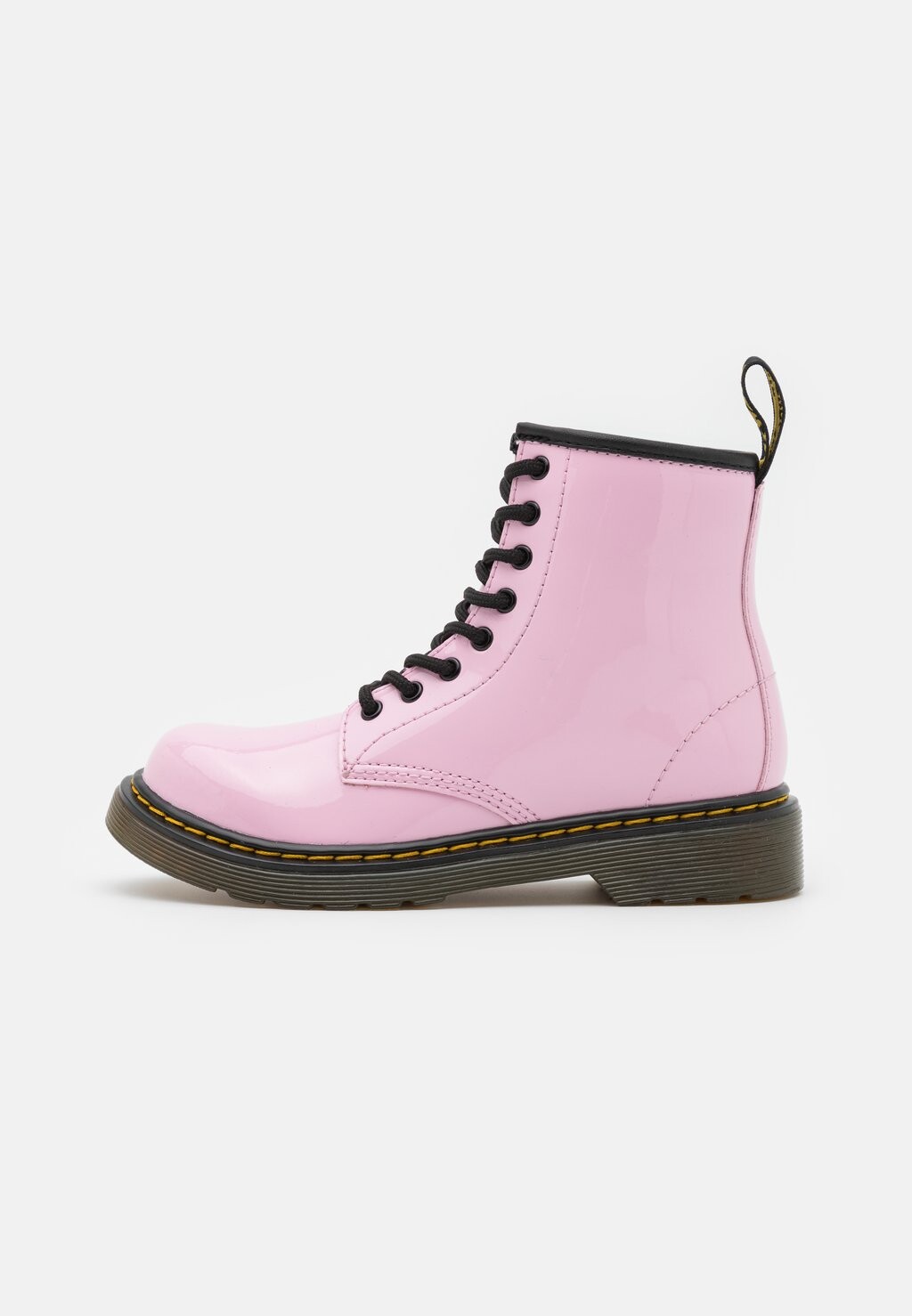 

Ботильоны на шнуровке Dr. Martens, цвет pale pink