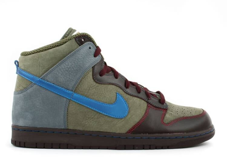

Кроссовки Nike DUNK HIGH PREMIUM, оливковый, Зеленый