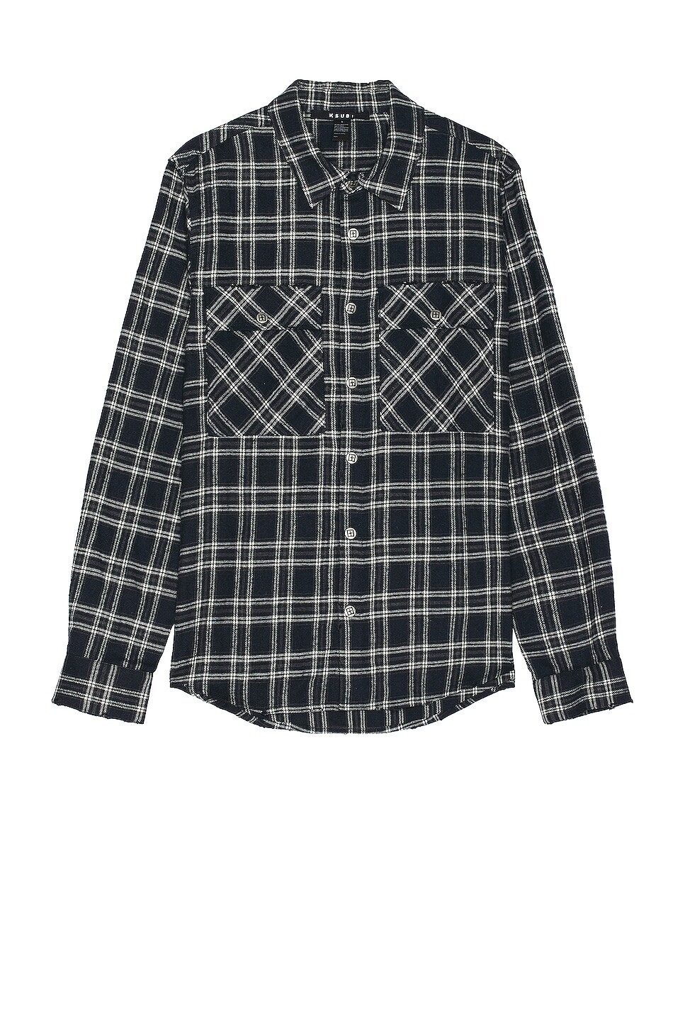 

Рубашка Ksubi Paradox, цвет Navy Fade