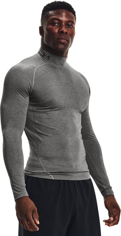 Лонгслив Under Armour HeatGear Mock Langarm Oberteil, серый