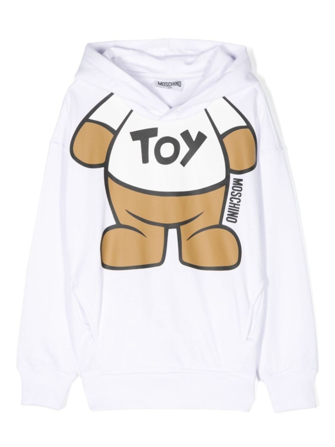 

Moschino Kids худи Teddy Bear, белый