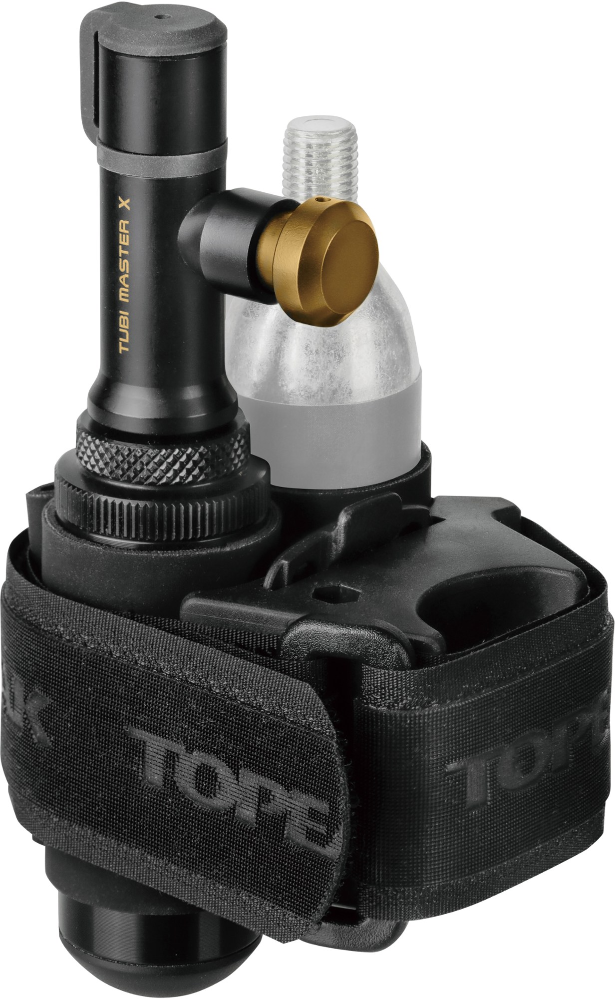 Инструмент Tubi Master X Topeak, черный комплект для накачки колёс со2 topeak co2 bra co2 inflator