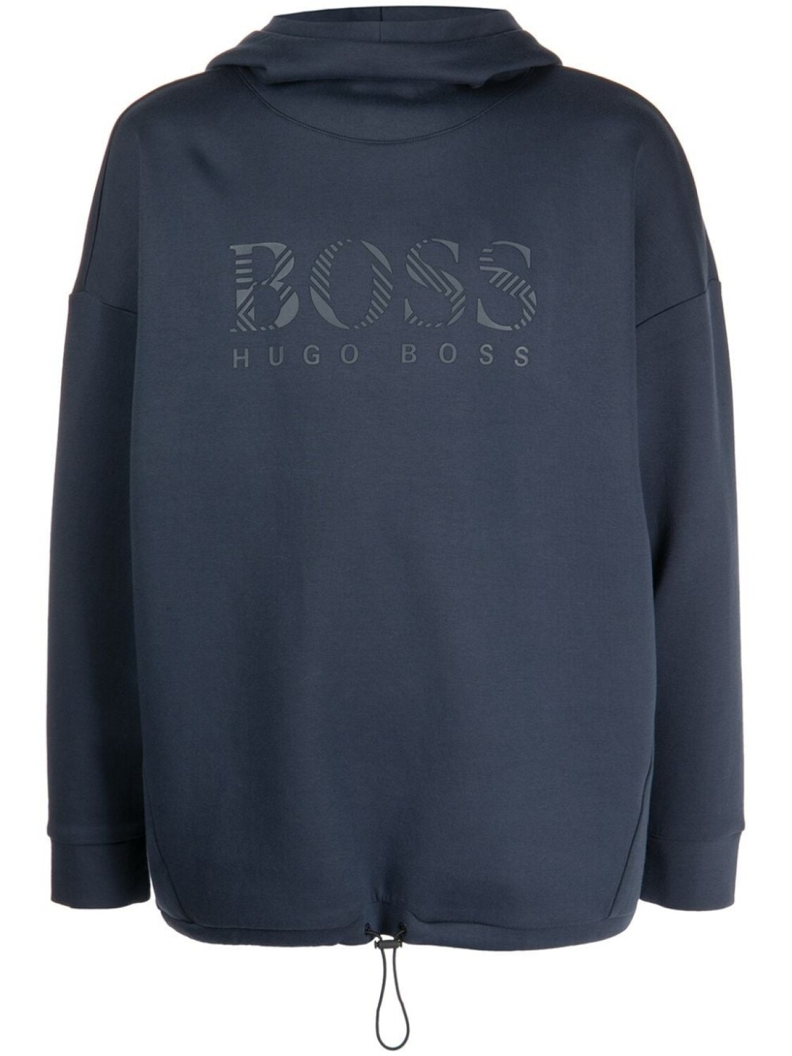

BOSS худи Soody Iconic с логотипом, синий