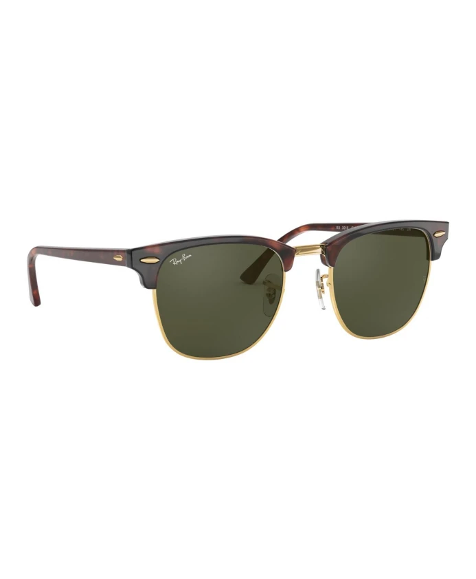 

Классические солнцезащитные очки Clubmaster Ray-Ban, коричневый