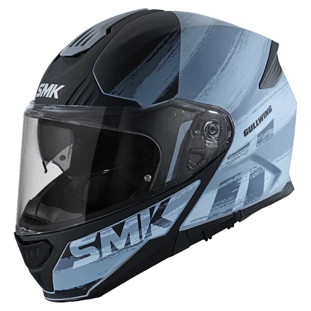 Модульный шлем SMK Gullwing Tourleader, серый