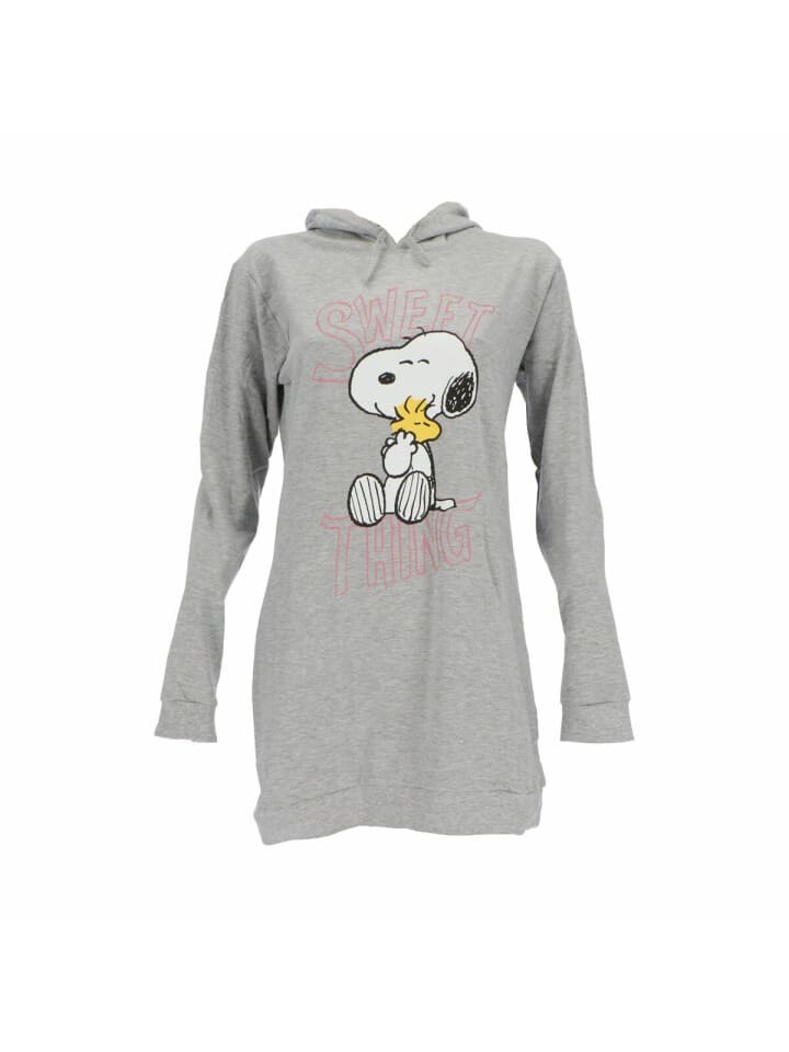 

Пуховое одеяло COFI 1453 Snoopy Kapuzenpulloverkleid Sweatkleid, серый