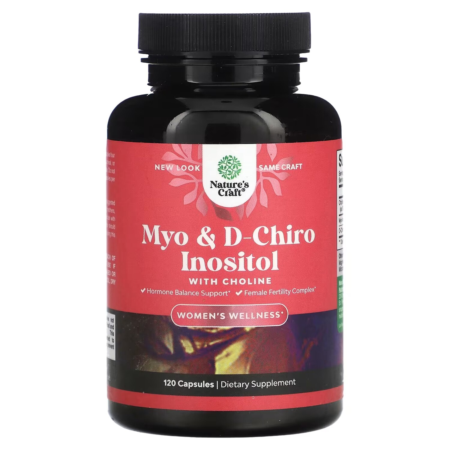 

Nature's Craft Myo & D-Chiro Инозитол с холином 120 капсул