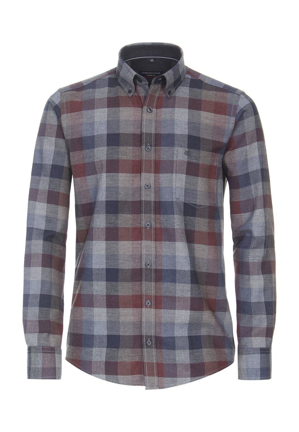

Рубашка FREIZEIT KARIERT CASUAL FIT CASAMODA, цвет dunkelrot