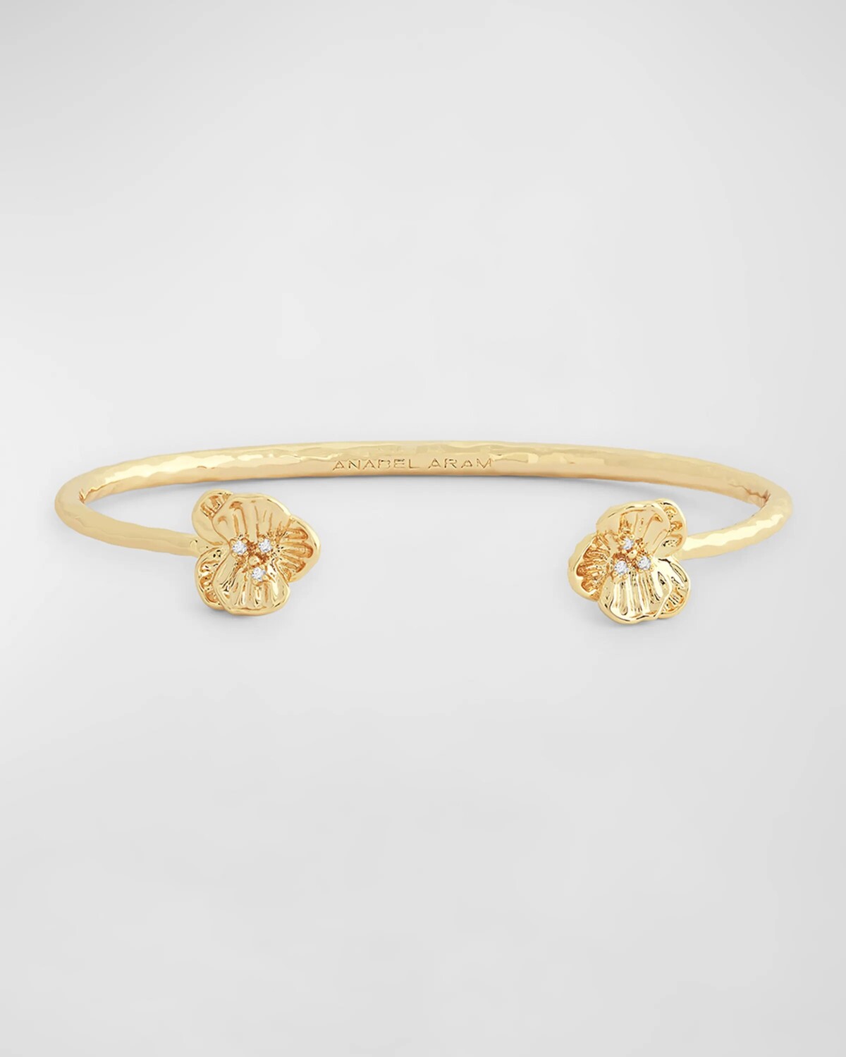 

Золотой браслет с орхидеей Anabel Aram Jewelry, цвет Gold