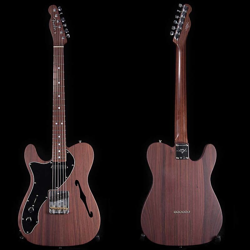 

Электрогитара Fender Custom Shop RARE rosewood Thinline Tele lefty lefthanded LH