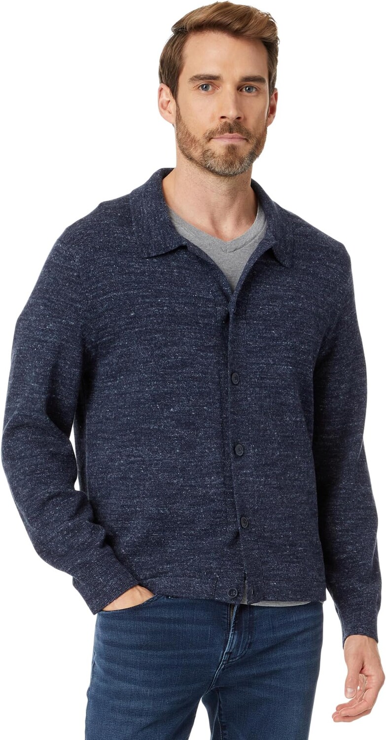

Свитер Button-Front Shirt-Jacket Madewell, цвет Heather Navy