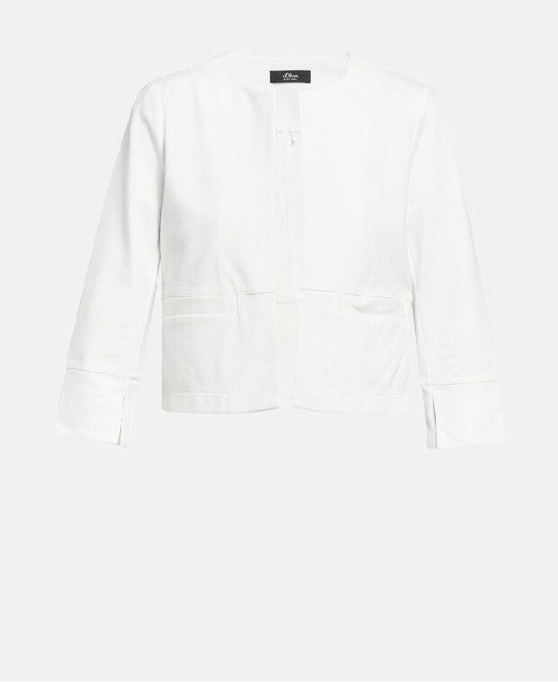 

Элегантная куртка S.Oliver Black Label, цвет Wool White