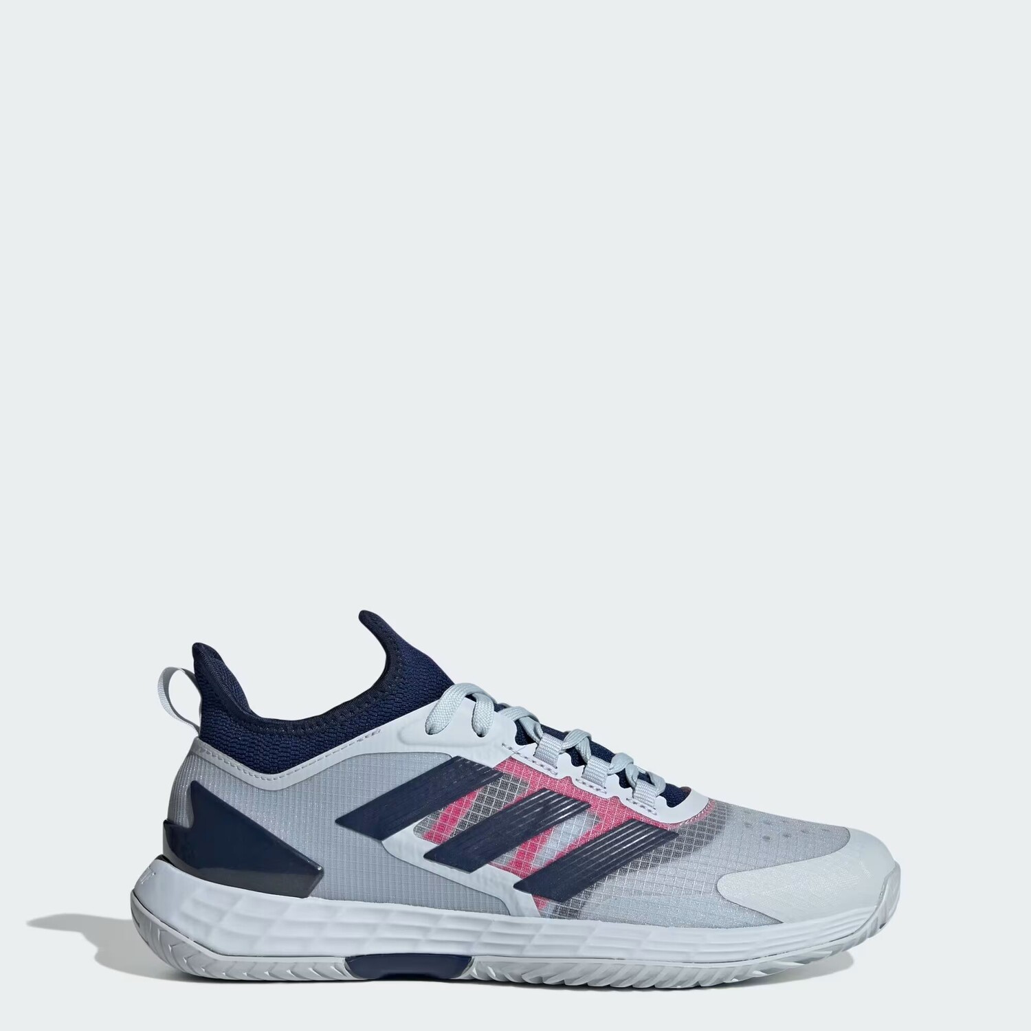 

Теннисные кроссовки Adizero Ubersonic 4.1 Adidas, цвет Halo Blue/Dark Blue/Team Shock Pink 2