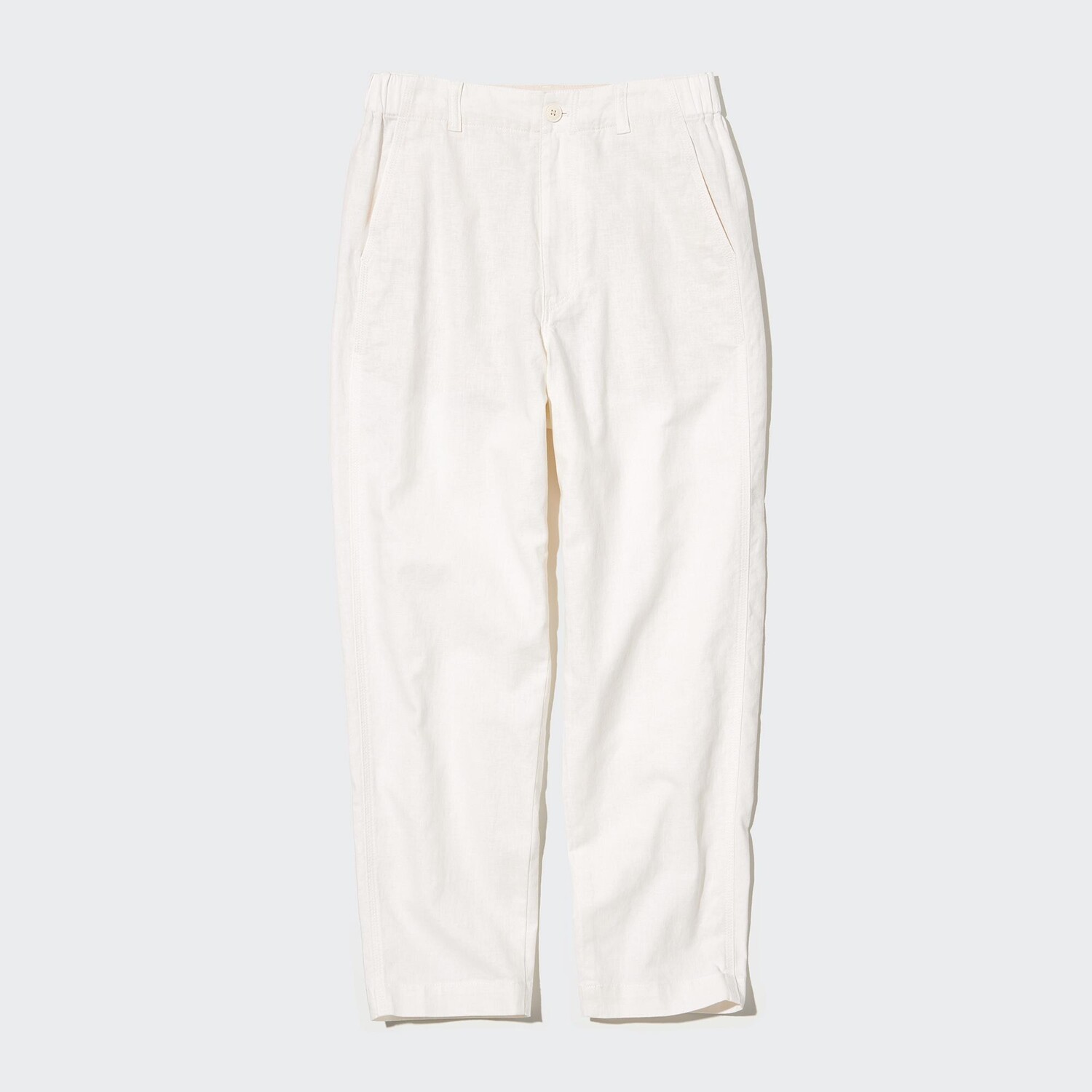 

Брюки UNIQLO из хлопкового льна, белый