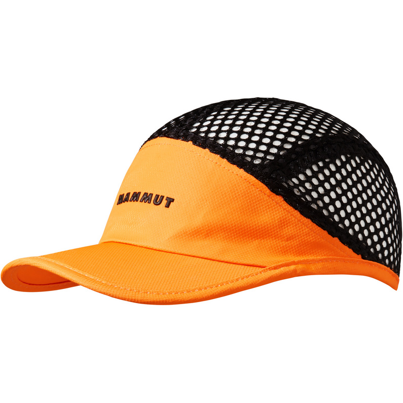 Кепка из энергосетки Mammut, оранжевый бейсболка для взрослых сетчатая кепка однотонная женская дышащая шляпа без рисунка демисезонная кепка приталенная кепка в стиле хип хоп