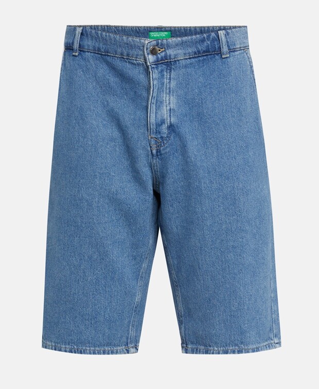 

Джинсовые шорты United Colors of Benetton, бронзовый