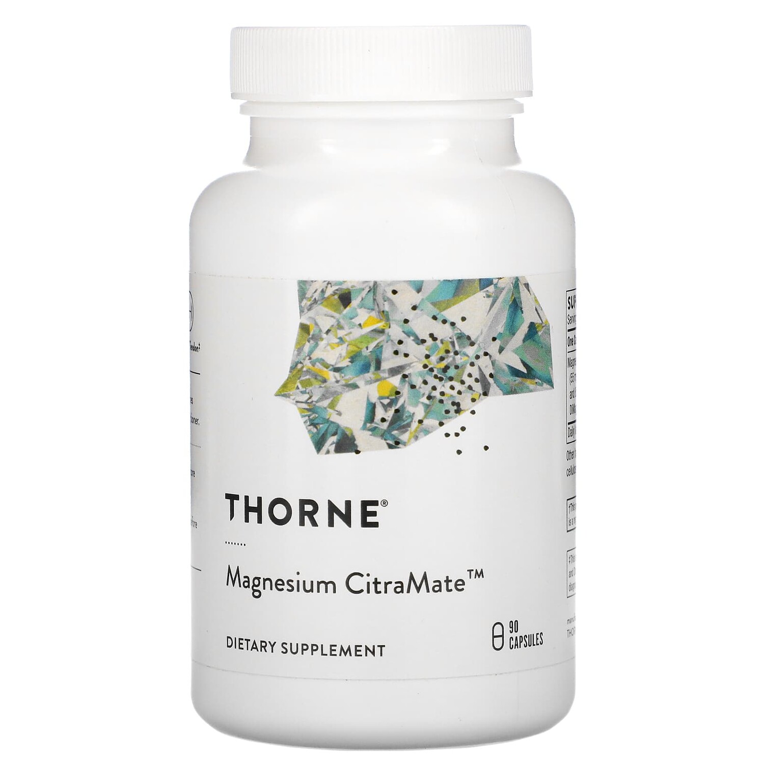 

Magnesium Citramate, добавка с магнием, 90 капсул, Thorne
