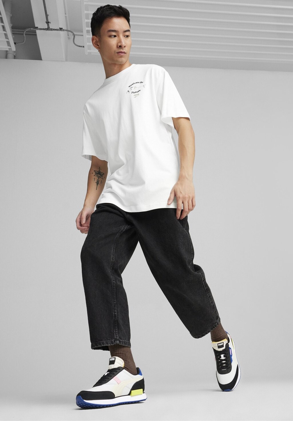 

Кроссовки FUTURE RIDER PLAY ON UNISEX Puma, белый