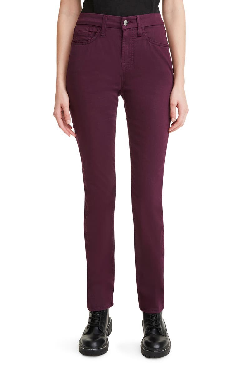 

Сатиновые узкие прямые джинсы JEN7 BY 7 FOR ALL MANKIND