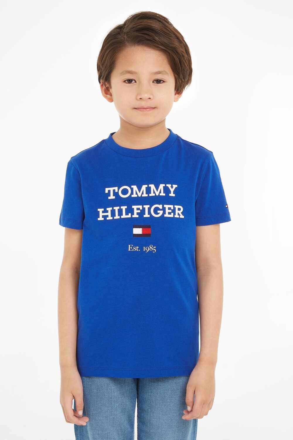 

Футболка с логотипом Tommy Hilfiger, синий
