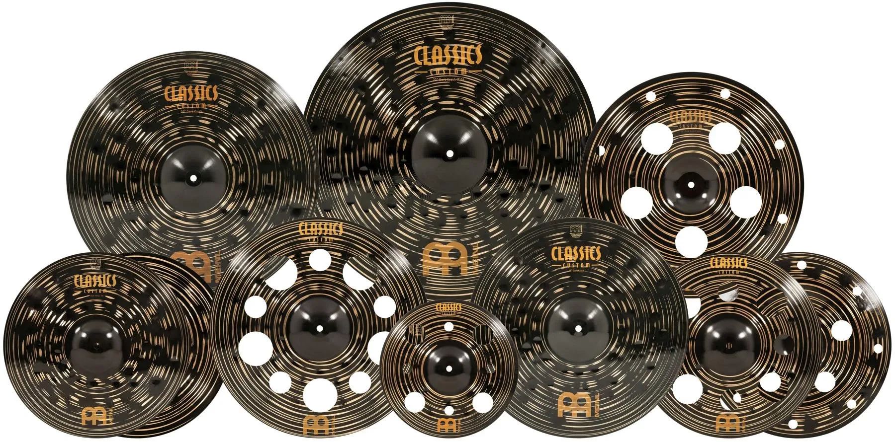 

Набор тарелок Meinl Classics Custom Dark Ultimate — 12/16/16/18/18/18/20/22 дюйма