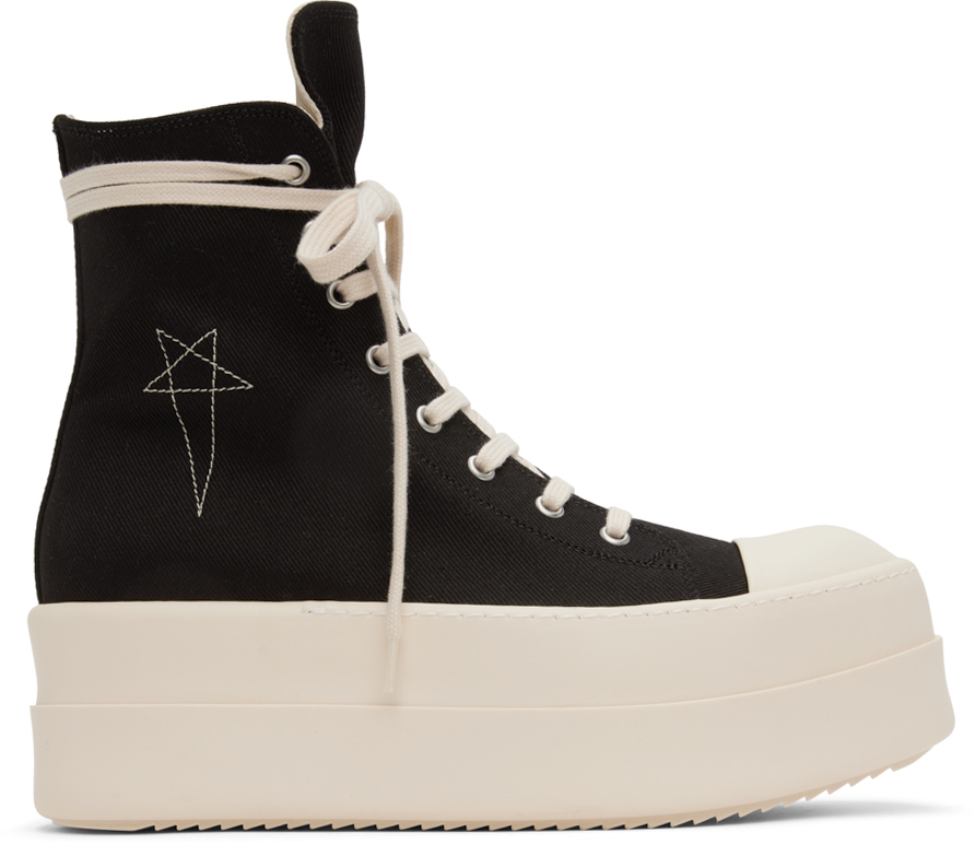 

Черные кроссовки Mega Bumper Rick Owens DRKSHDW