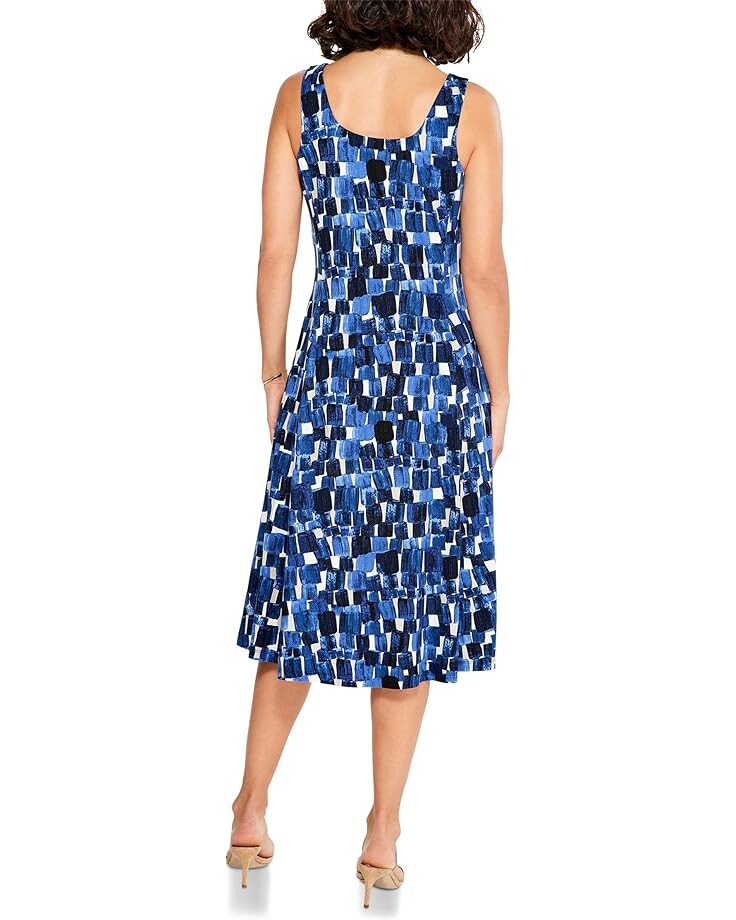 

Платье NIC+ZOE Artist Blocks Dress, синий мульти