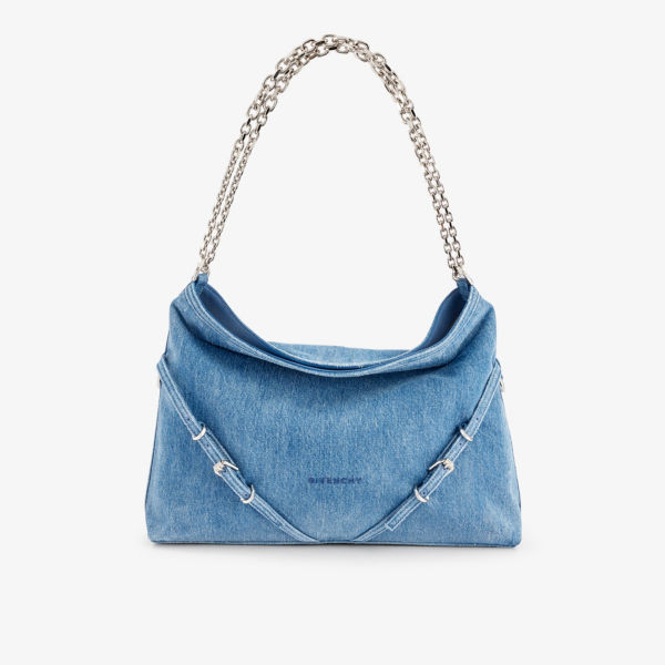 Джинсовая сумка через плечо voyou Givenchy, синий