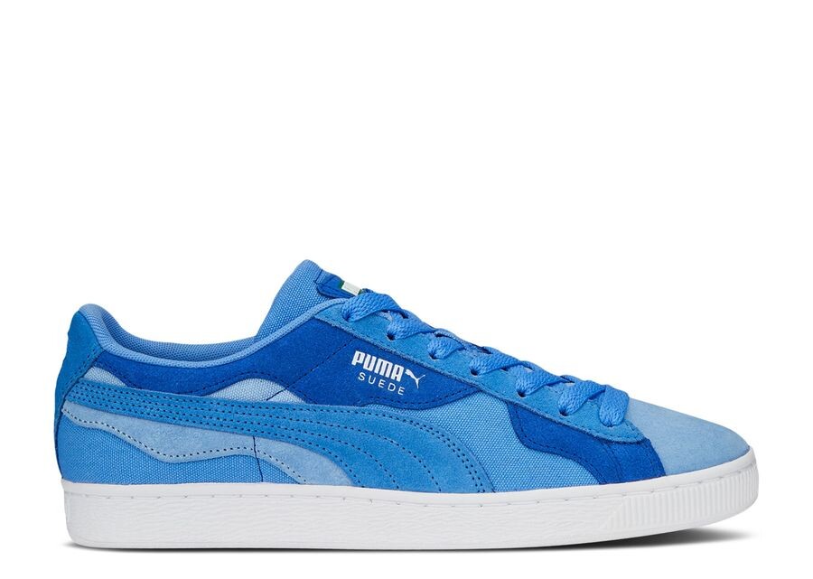 

Кроссовки Puma Suede 'Camowave Earth - Dusky Blue', синий