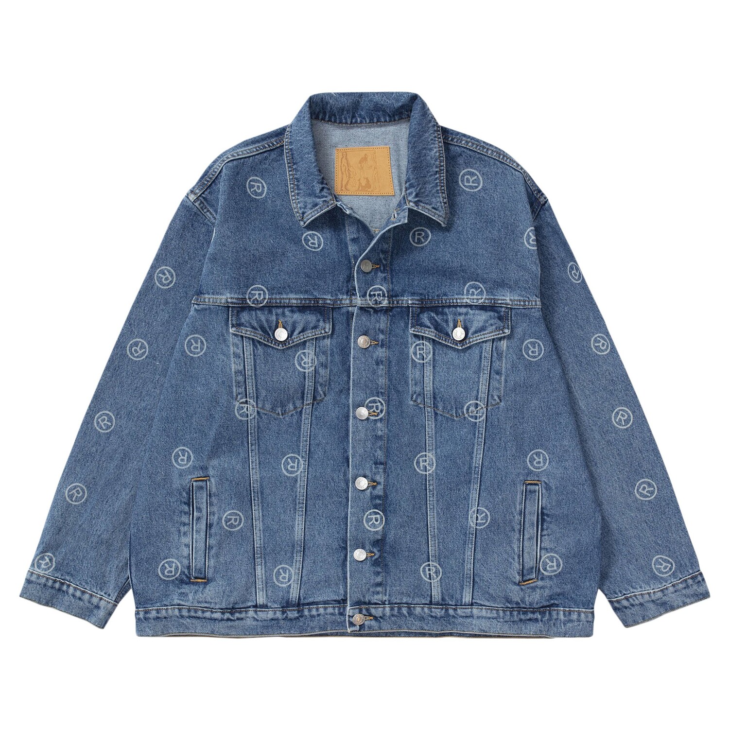 

Куртка оверсайз Martine Rose Blue Wash