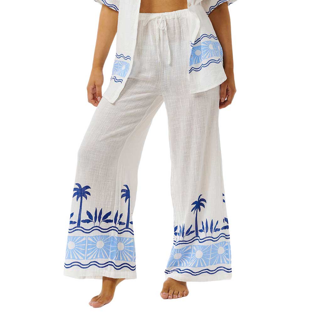 

Брюки Rip Curl Santorini Sun Printed, синий