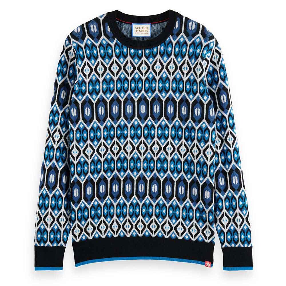 

Свитер Scotch & Soda 174614 Crew Neck, синий