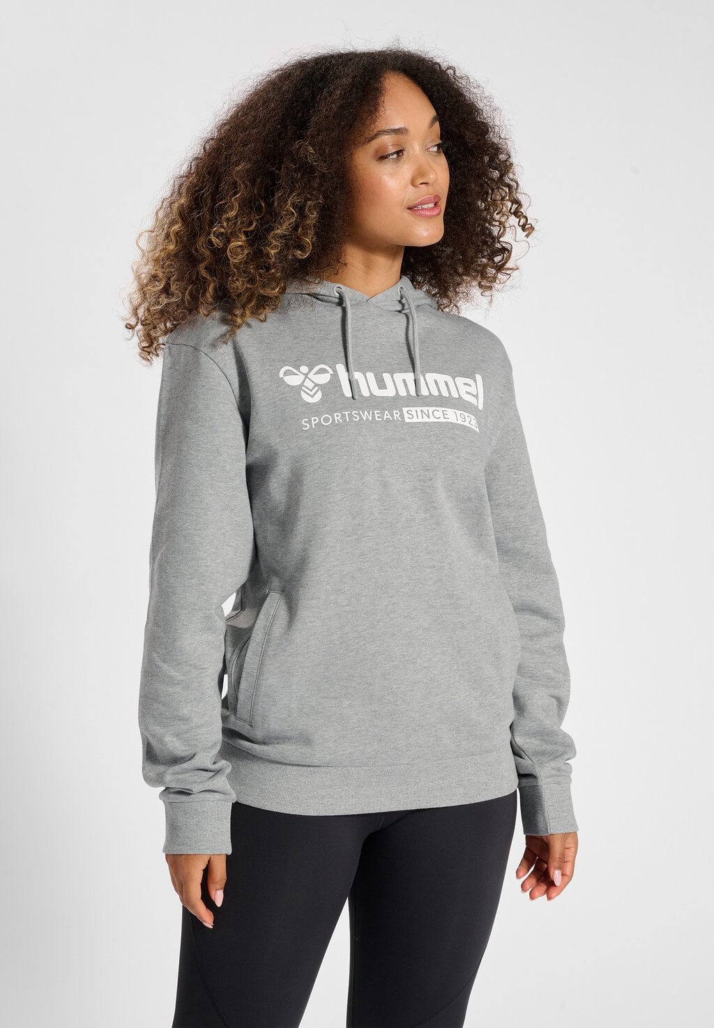 

Толстовка с капюшоном Hummel, серый