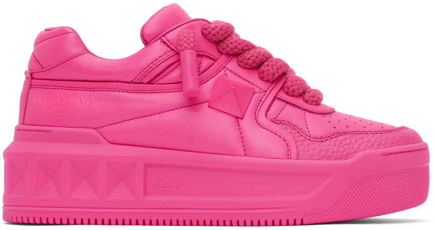 

Розовые кроссовки One Stud XL Valentino Garavani, Розовый