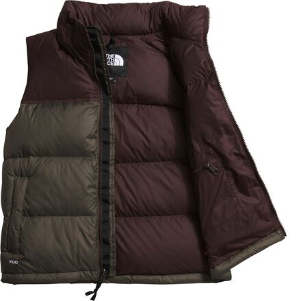 

Жилет Nuptse 1996 года в стиле ретро женский The North Face, цвет New Taupe Green/Coal Brown