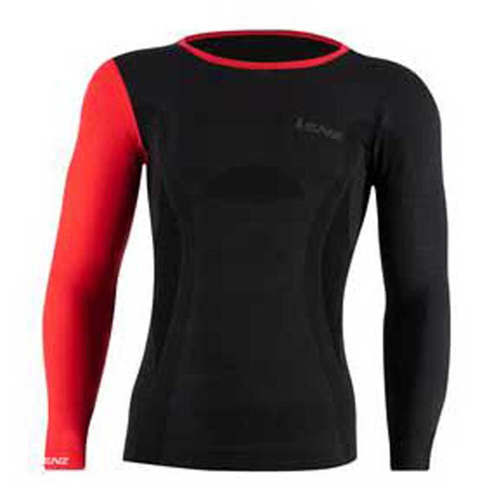 

Базовый слой с длинным рукавом Lenz Merino 6.0, черный